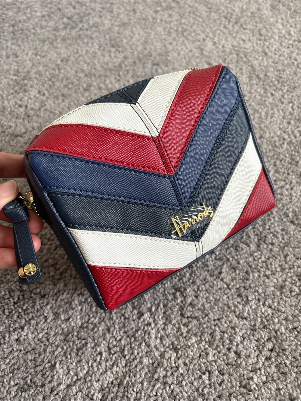 Harrods union jack stratford makeup case